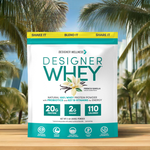 Vanilla Designer Whey 2 lb: 100% Whey Protein Powder- Designer Protein