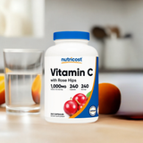 Premium Vitamin C with Rose Hips Capsules - Nutricost - Velite Armor