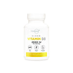 Vitamin D3 Softgels 2000 IU bottle front view