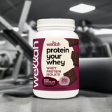 Wellah Protein Your Whey in fitness environment