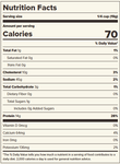 Nutrition label for Bob's Red Mill Whey Protein Powder 12 oz, showing 14g protein, 70 calories, 1g fat, and 3g carbs per 1/4 cup serving.