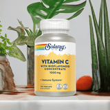 Vitamina C con Escaramujo, Acerola y Bioflavonoides - Solaray