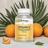 Vitamin C with Rose Hips, Acerola & Bioflavonoids - Solaray