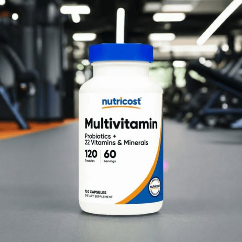 Nutricost Multivitamin With Probiotics (Unisex) 120 Vegetarian Capsules