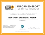 Pea Protein, Organic Powder Now Sports
