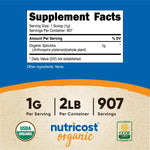 Spirulina Powder (Organic) - Nutricost