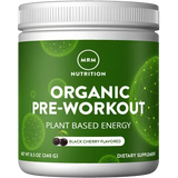 Organic Pre-Workout Black Cherry Flavored (240g)