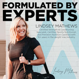 Expert formulated Perform Whey Protein by Lindsey Mathews