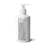 Velite Essentials Citrus Fresh Body Wash rear label with detailed ingredients and ECOCERT mark, emphasizing its natural and certified skincare formula.