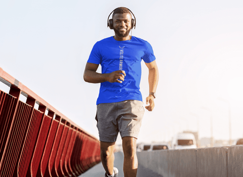 Blue Royalty Slim Fit Tshirt