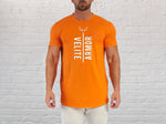 Camiseta naranja de corte slim Echo