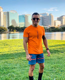 Orange Royalty Slim Fit Tshirt