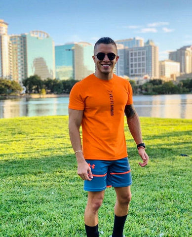 Orange Royalty Slim Fit Tshirt